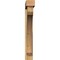 Ekena Millwork Legacy Block Rough Sawn Bracket w/ Offset Brace, Western Red Cedar, 6"W x 40"D x 44"H BKT0604X40X44LEC05RWR - alternate 2